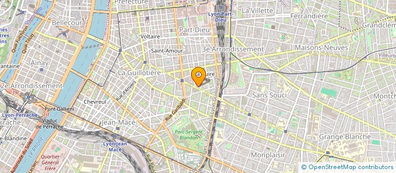 localisation de l'entreprise GENERENTE à LYON