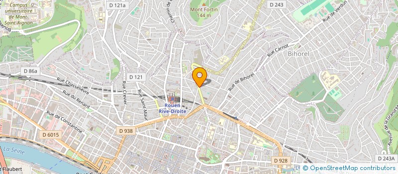 localisation de l'entreprise GENERGYTEC à ROUEN