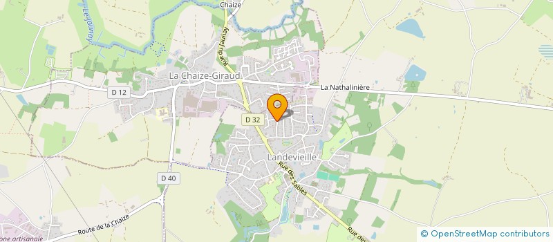 localisation de l'entreprise GENERIC à LANDEVIEILLE