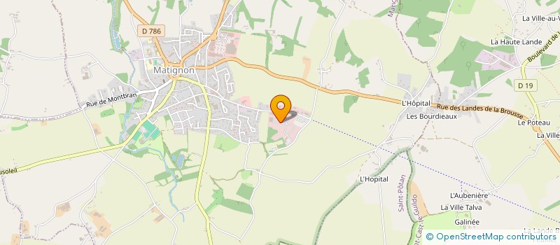 localisation de l'entreprise GENERIC  MATIGNON