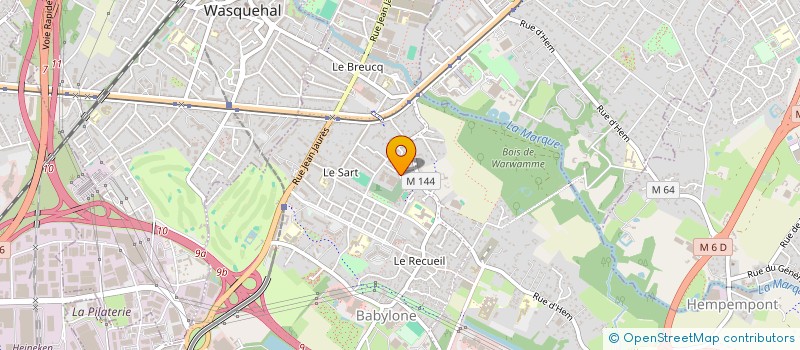 localisation de l'entreprise GENERIC COURRIER à VILLENEUVE-D'ASCQ