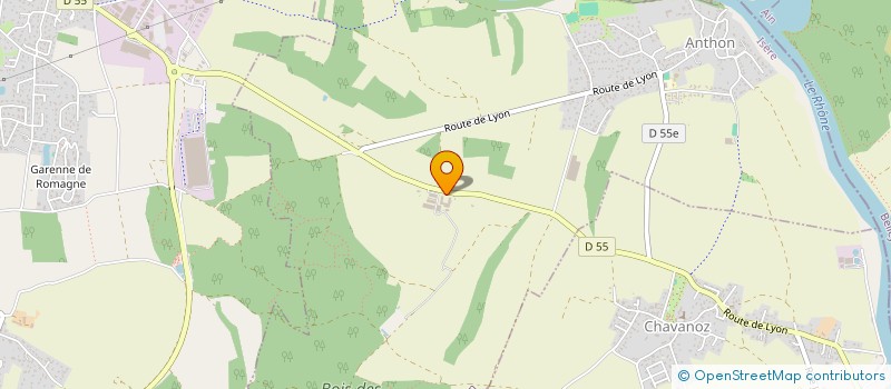 localisation de l'entreprise GENERIC IMPLANTS  JANNEYRIAS