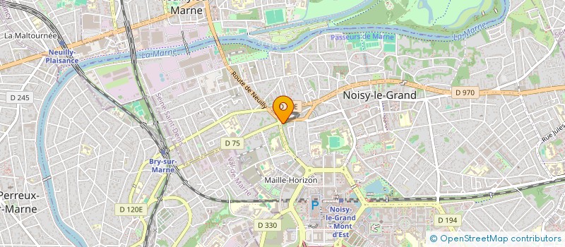localisation de l'entreprise GENERIQUE INTERNATIONAL à NOISY-LE-GRAND