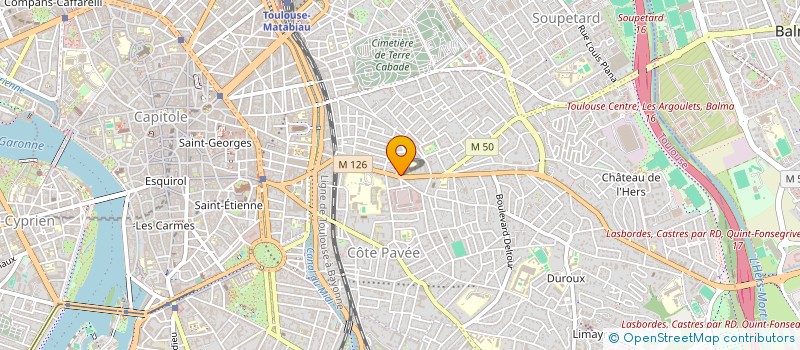 localisation de l'entreprise GENERIS PATRIMOINE à TOULOUSE