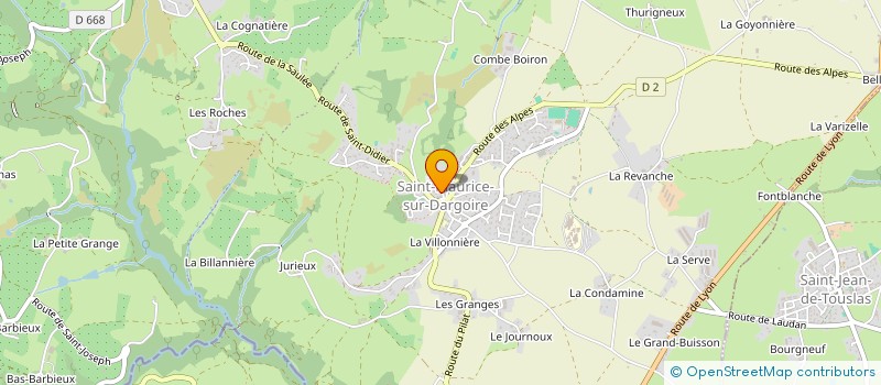 localisation de l'entreprise GENEROSES DES SABLES  CHABANIERE