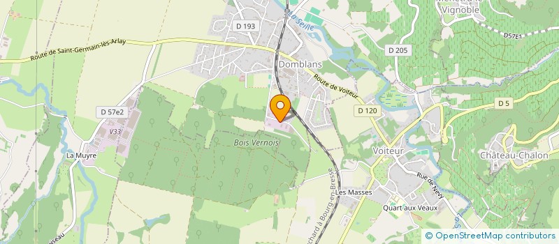 localisation de l'entreprise GENERYZE  DOMBLANS