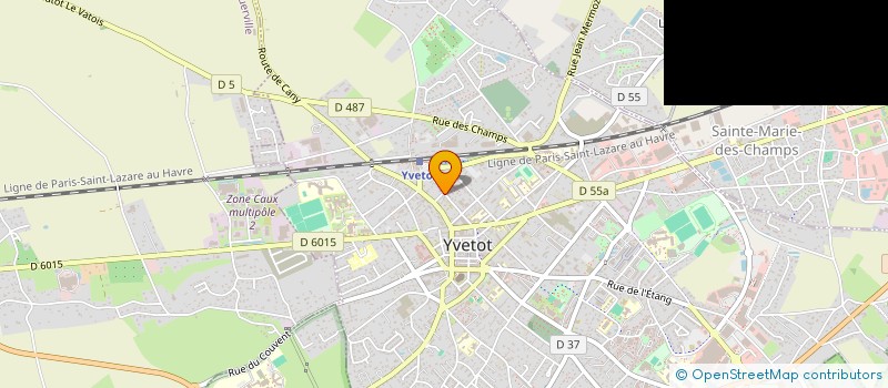 localisation de l'entreprise GENESE à YVETOT