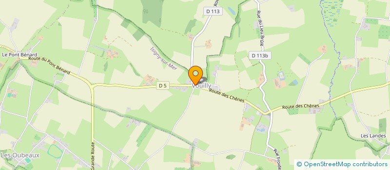 localisation de l'entreprise GENESE  ISIGNY-SUR-MER