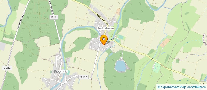 localisation de l'entreprise GENESE INGENIERIE  HERBSHEIM