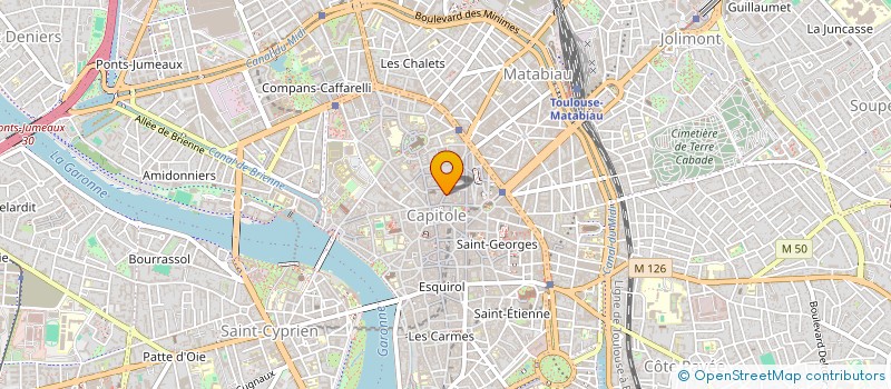 localisation de l'entreprise GENESIIA  TOULOUSE