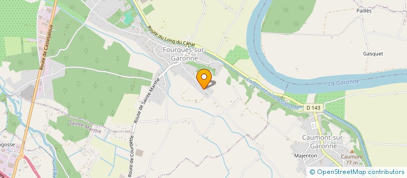 localisation de l'entreprise GENESIS  MARMANDE