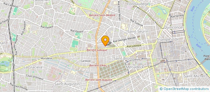 localisation de l'entreprise GENESIS  BORDEAUX