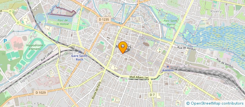 localisation de l'entreprise GENESIS à AMIENS