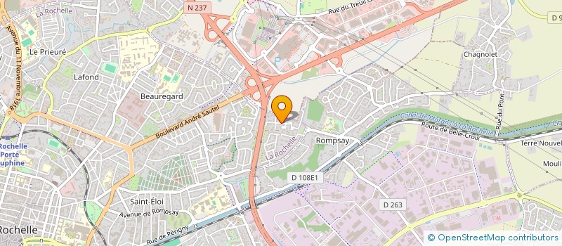 localisation de l'entreprise GENESIS  LA ROCHELLE