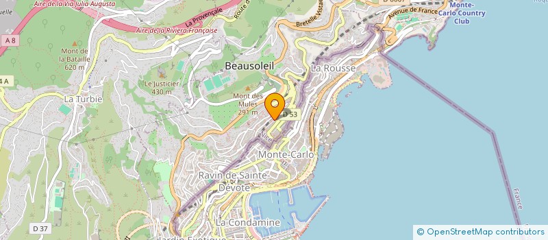 localisation de l'entreprise GENESIS  BEAUSOLEIL