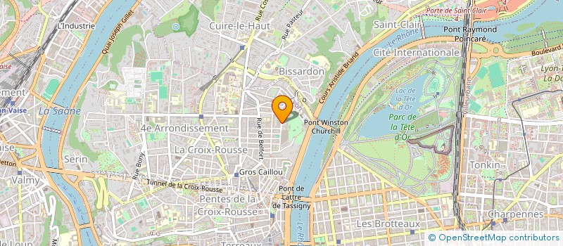 localisation de l'entreprise GENESIS CREATION à LYON