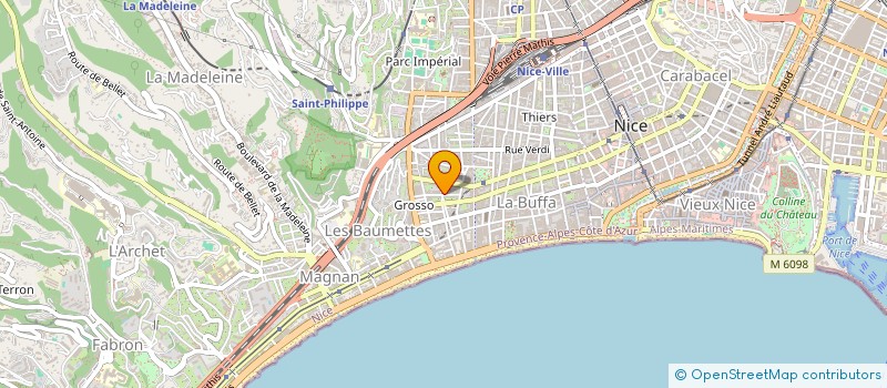 localisation de l'entreprise GENESIS FIRST  NICE