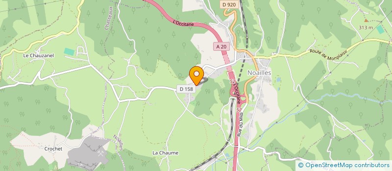 localisation de l'entreprise GENESIS GROUP CENTRE à BRIVE-LA-GAILLARDE