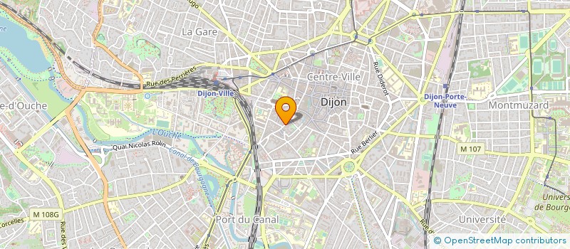 localisation de l'entreprise GENESIS HOLDING  DIJON