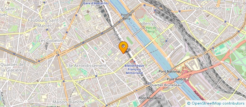 localisation de l'entreprise GENESITES  PARIS