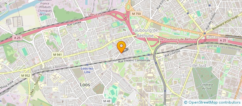 localisation de l'entreprise GENESIUM  LOOS