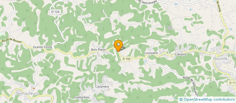 localisation de l'entreprise GENESSENCE (GNS) à SAINTE-ANNE