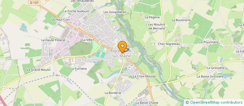 localisation de l'entreprise GENEST à GENESTON