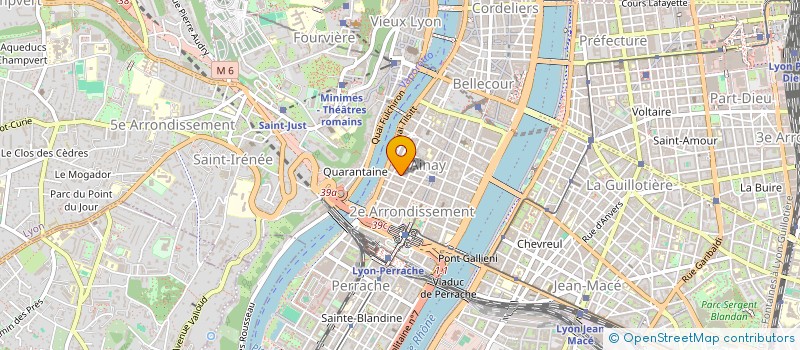 localisation de l'entreprise GENEST IMMOBILIER  LYON