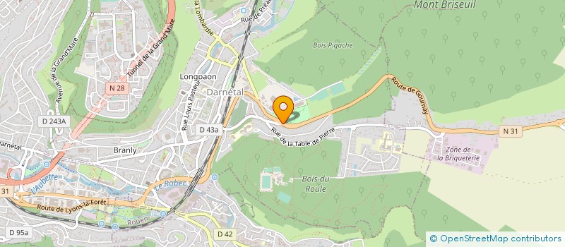 localisation de l'entreprise GENESTE 76  SAINT-JACQUES-SUR-DARNETAL