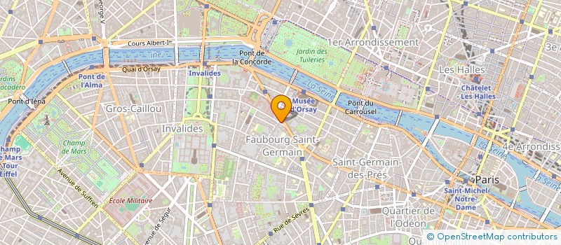 localisation de l'entreprise GENESYS  PARIS