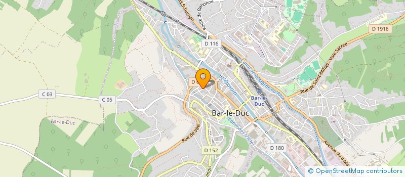 localisation de l'entreprise GENESYS IMMOBILIER  BAR-LE-DUC