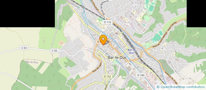 localisation de l'entreprise GENESYS PATRIMOINE à BAR-LE-DUC