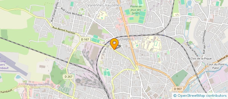 localisation de l'entreprise GENET à NEVERS