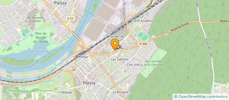 localisation de l'entreprise GENET à CHAPET