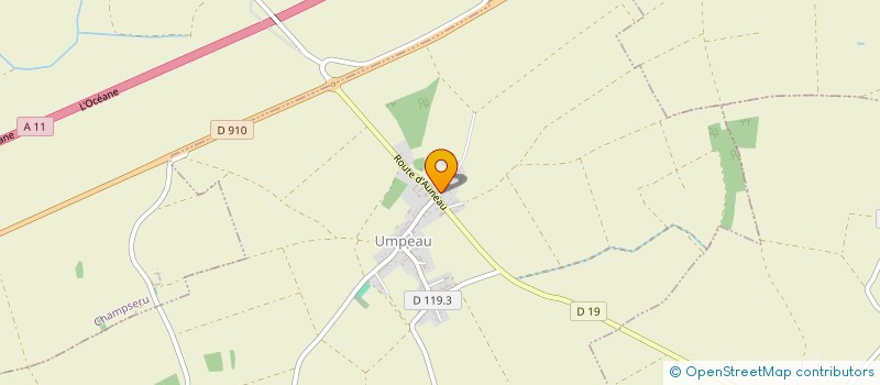 localisation de l'entreprise GENET KUNGA à UMPEAU