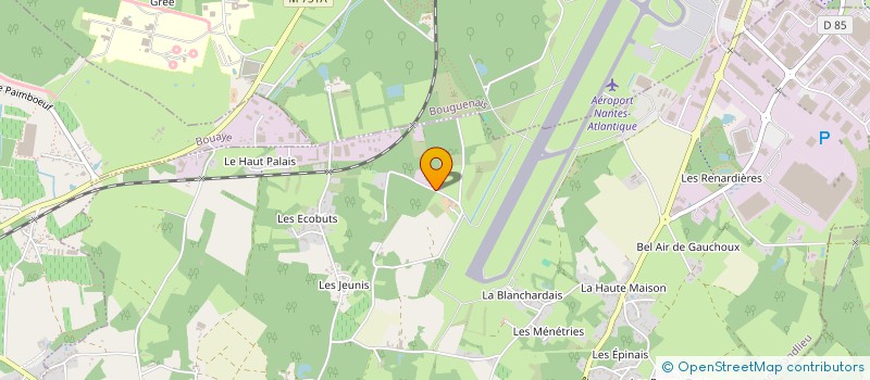 localisation de l'entreprise GENETAY  SAINT-AIGNAN-GRANDLIEU