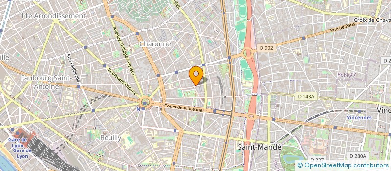 localisation de l'entreprise GENETHERMIE à PARIS