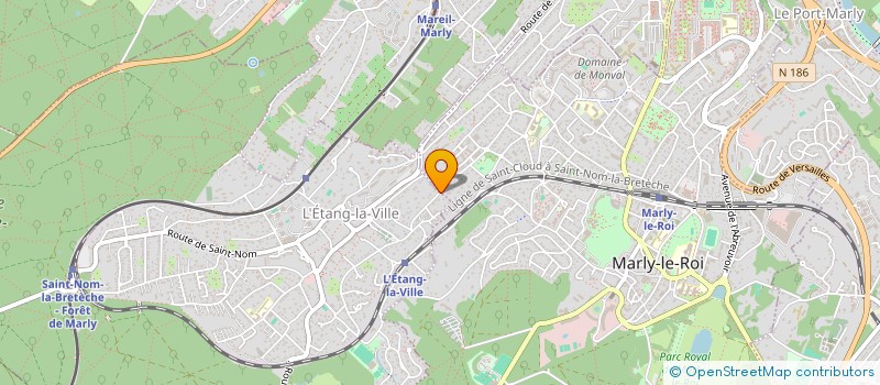 localisation de l'entreprise GENETRIERE  MARLY-LE-ROI