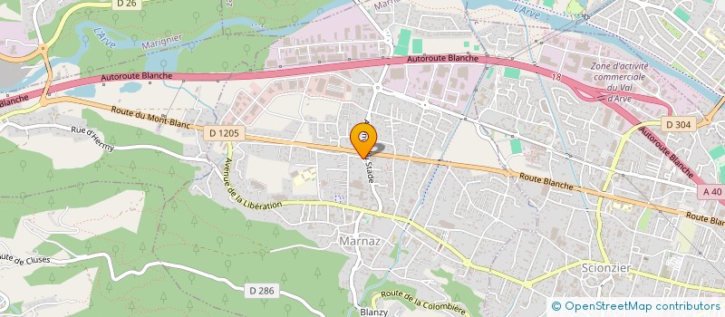 localisation de l'entreprise GENEVA REAL ESTATE SARL  MARNAZ