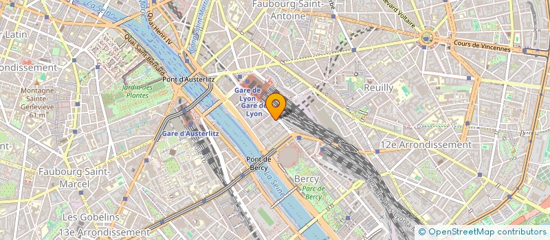 localisation de l'entreprise GENEVAL  PARIS