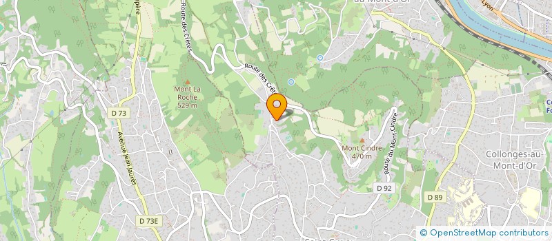 localisation de l'entreprise GENEVE  SAINT-CYR-AU-MONT-D'OR