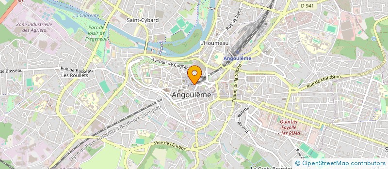 localisation de l'entreprise GENEVE à ANGOULEME