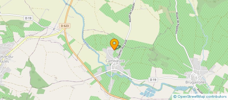 localisation de l'entreprise GENEVE  CAMBIEURE