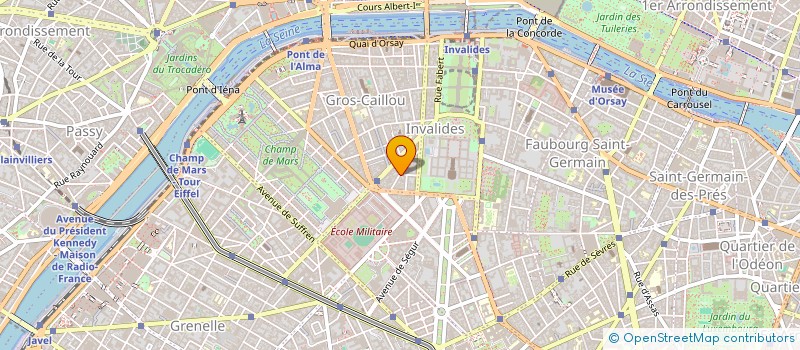 localisation de l'entreprise GENEVIEVE MAITREJEAN BROUTY  PARIS