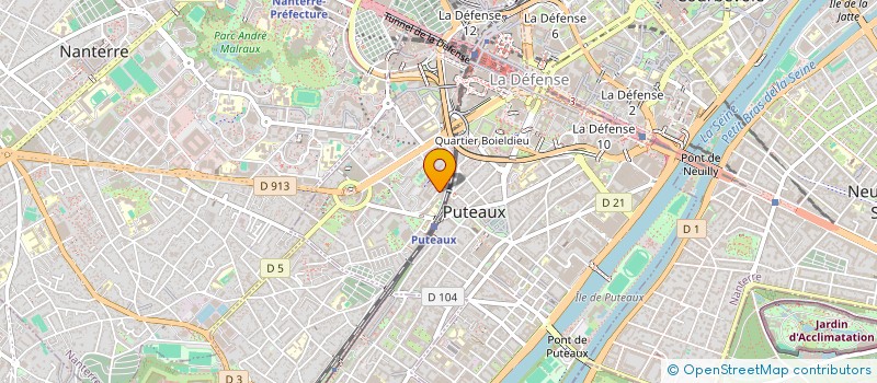 localisation de l'entreprise GENEX MARMI GRANITI (FRANCE) à PUTEAUX