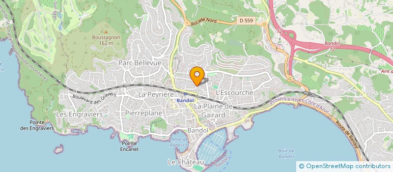 localisation de l'entreprise GENEZIS  BANDOL