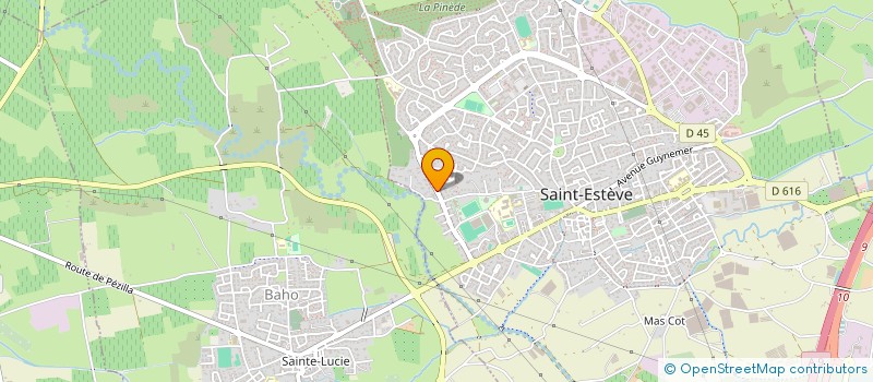 localisation de l'entreprise GENGEMBRE à SAINT-ESTEVE