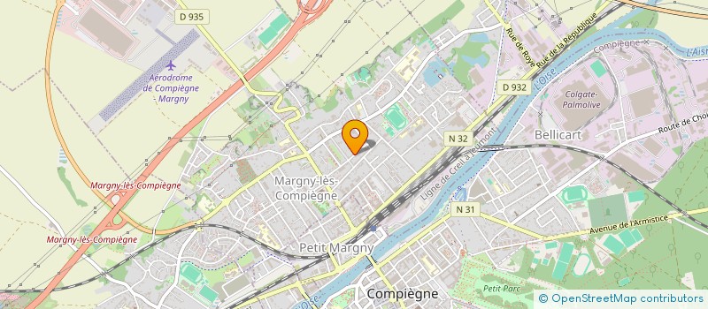 localisation de l'entreprise GENGEMBRE FAMILY  MARGNY-LES-COMPIEGNE