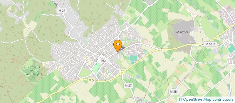 localisation de l'entreprise GENGHIS ASSURANCES à PIGNAN