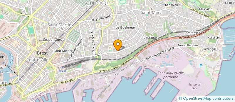localisation de l'entreprise GENGISK à BREST